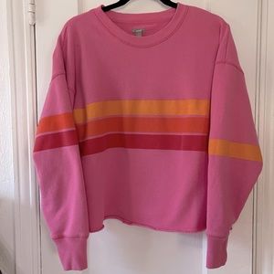 Vintage Style Cropped Crewneck